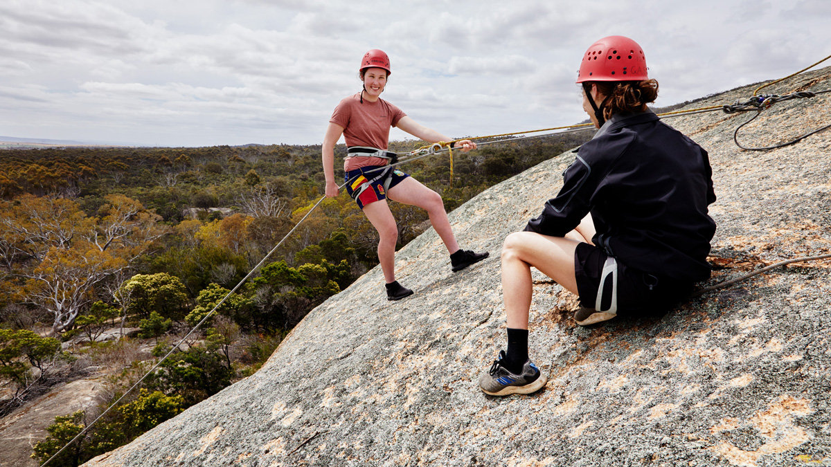 Featured image for “Rock Climbing Private Guiding (4hrs), at You Yangs & Anakie”
